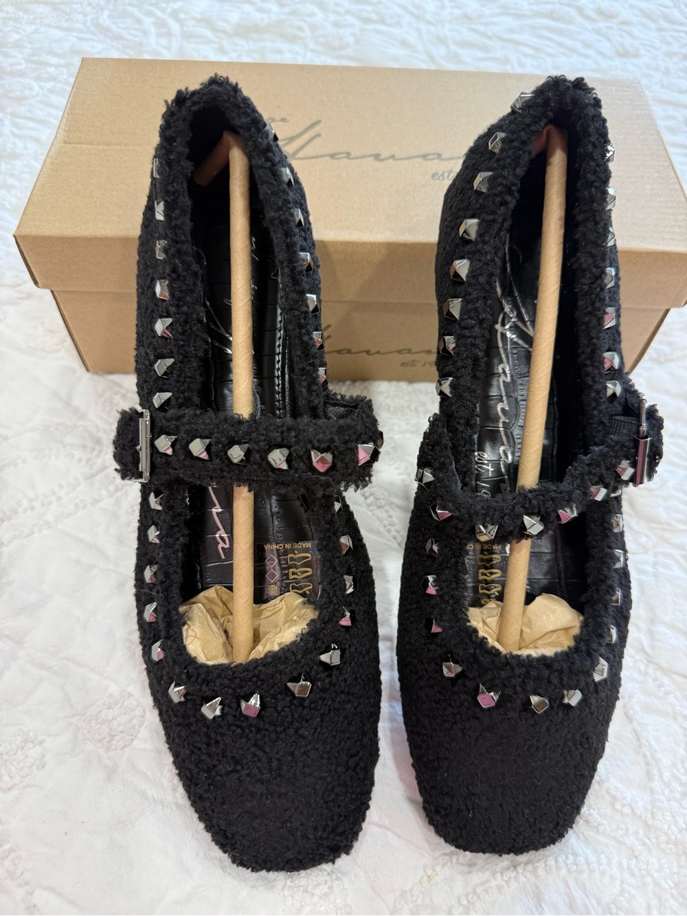 Vintage Havana Black Impress 10M Shoe Box